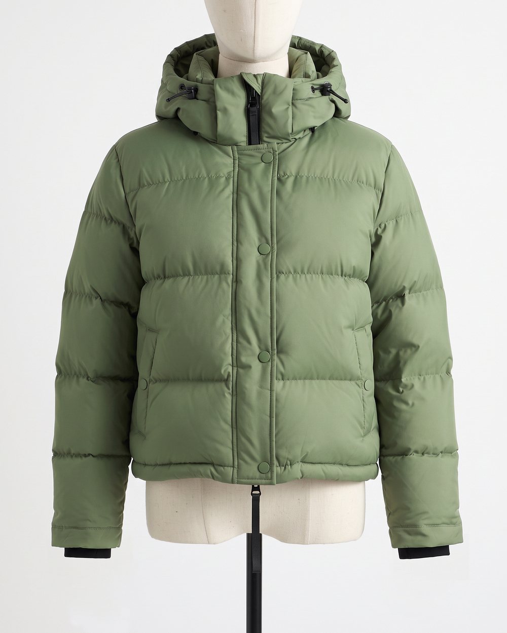 Responsible Down Cropped Puffer Jacket